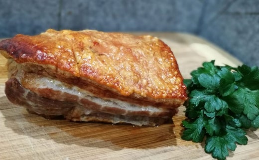 Pork Belly with Perfect Crackling